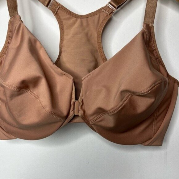 Glamorise Size 40DD Front-Close Smoothing Wonder Wire Underwire Bra NWOT 1247 - Picture 4 of 9